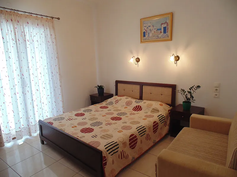 A studio at Maria Studios, Skiathos Town