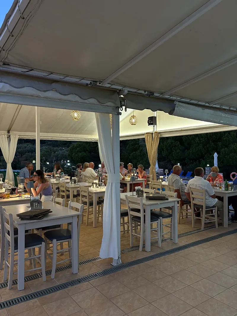 The taverna in the evening